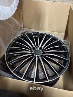 21'' Mercedes Turbine Twist Style Alloy Wheels S Class W221 W222 W223 Wider
