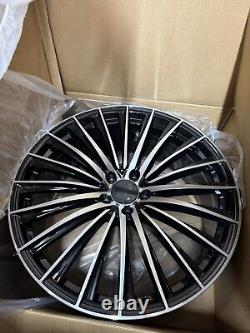 21'' Mercedes Turbine Twist Style Alloy Wheels S Class W221 W222 W223 Wider