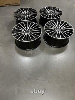 21'' Mercedes Turbine Twist Style Alloy Wheels S Class W221 W222 W223 Wider