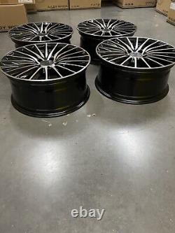 21'' Mercedes Turbine Twist Style Alloy Wheels S Class W221 W222 W223 Wider