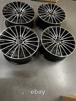 21'' Mercedes Turbine Twist Style Alloy Wheels S Class W221 W222 W223 Wider