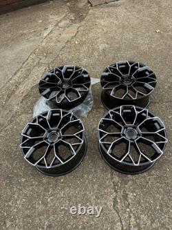 21'' Porsche GTS Style Alloy Wheels Fit Cayenne E3 Panamera Wider Rear Staggered