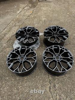 21'' Porsche GTS Style Alloy Wheels Fit Cayenne E3 Panamera Wider Rear Staggered