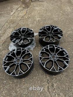 21'' Porsche GTS Style Alloy Wheels Fit Cayenne E3 Panamera Wider Rear Staggered