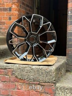 21'' Porsche GTS Style Alloy Wheels Fit Cayenne E3 Panamera Wider Rear Staggered