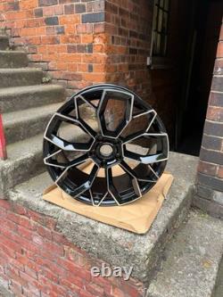 21'' Porsche GTS Style Alloy Wheels Fit Cayenne E3 Panamera Wider Rear Staggered