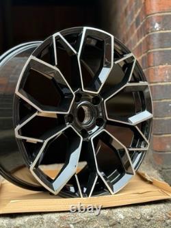 21'' Porsche GTS Style Alloy Wheels Fit Cayenne E3 Panamera Wider Rear Staggered