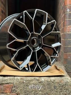 21'' Porsche GTS Style Alloy Wheels Fit Cayenne E3 Panamera Wider Rear Staggered