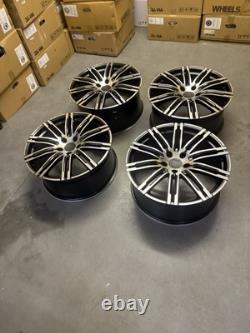 21'' Porsche Turbo 3 Style Alloy Wheels Fits Cayenne Audi Q7 Vw Touareg
