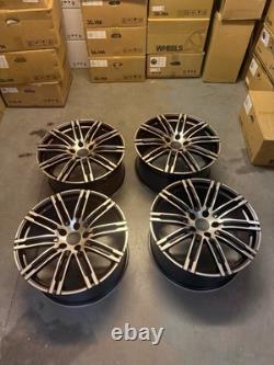 21'' Porsche Turbo 3 Style Alloy Wheels Fits Cayenne Audi Q7 Vw Touareg