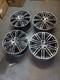 21'' Porsche Turbo 3 Style Alloy Wheels Porsche Cayenne Audi Q7 Vw Touareg