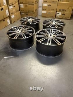 21'' Porsche Turbo 3 Style Alloy Wheels Porsche Cayenne Audi Q7 Vw Touareg