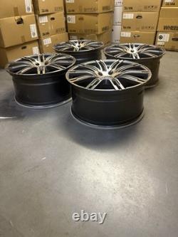 21'' Porsche Turbo 3 Style Alloy Wheels Porsche Cayenne Audi Q7 Vw Touareg