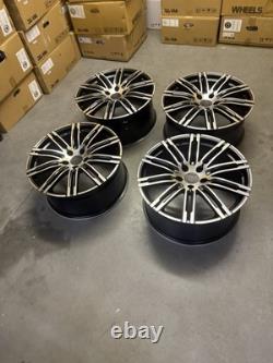 21'' Porsche Turbo 3 Style Alloy Wheels Porsche Cayenne Audi Q7 Vw Touareg