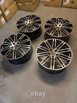 21'' Porsche Turbo 3 Style Alloy Wheels Porsche Cayenne Audi Q7 Vw Touareg