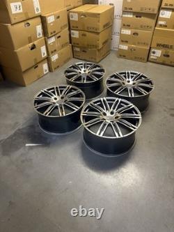 21'' Porsche Turbo 3 Style Alloy Wheels Porsche Cayenne Audi Q7 Vw Touareg