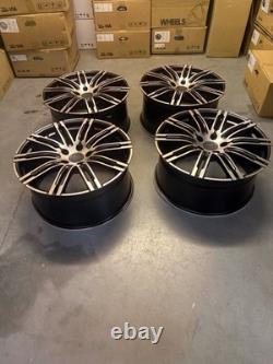 21'' Porsche Turbo 3 Style Alloy Wheels Porsche Cayenne Audi Q7 Vw Touareg