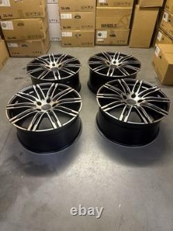21'' Porsche Turbo 3 Style Alloy Wheels Porsche Cayenne Audi Q7 Vw Touareg