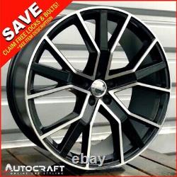 21 RS6 D BP Style ALLOY WHEELS X4 TYRES Fits AUDI A4 A5 A6 A7 A8 Q3