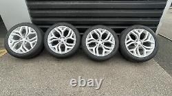 21 Range Rover Velar Alloy Wheels Tyres Genuine Style 5047 Used Set Of 4