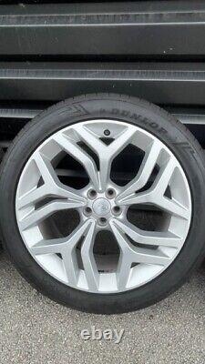 21 Range Rover Velar Alloy Wheels Tyres Genuine Style 5047 Used Set Of 4