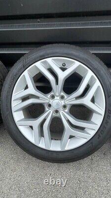 21 Range Rover Velar Alloy Wheels Tyres Genuine Style 5047 Used Set Of 4