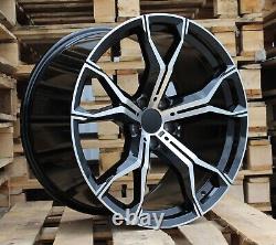 21 inch 4 Alloy wheels fit BMW X5 X6 X7 G05 G06 G07 741 style 5x112 New 4 rims