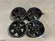 21 X4 New Porsche Macan Turbo Style Alloy Wheels Gloss Black Polished Lip 5x112
