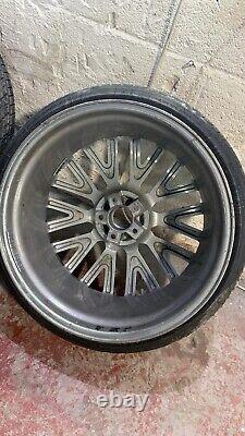 22 5x120 Khan style Alloy Wheels BMW 5 6 7 Series, VW Transporter T5 T6