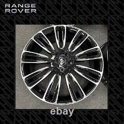 22 9012 Style Diamond Cut Alloy Wheels Range Rover Sport L494 2013-2022