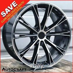 22 ABT BMF STYLE ALLOY WHEELS X4 TYRES Fits AUDI A7 A8 Q5 Q7