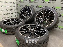 22'' Audi Q5 Alloy Wheels RS Vorsprung Sport style with New Tyres Set of 4