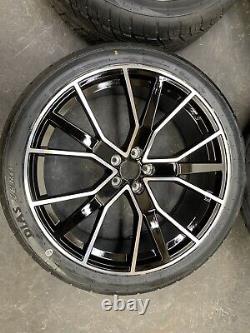 22'' Audi Q5 Alloy Wheels RS Vorsprung Sport style with New Tyres Set of 4