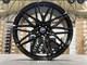 22' Bmw G05 X5 X6 M Style Alloy Wheels Gloss Black Staggered Rims