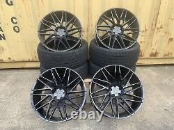 22 Black Land Rover Defender L663 Urban Style Alloy Wheels EL33 EVOQUE & TYRES