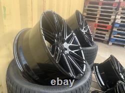 22 Black Land Rover Defender L663 Urban Style Alloy Wheels EL33 EVOQUE & TYRES