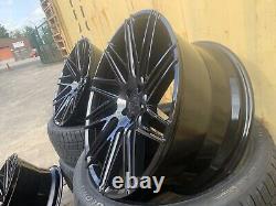 22 Black Land Rover Defender L663 Urban Style Alloy Wheels EL33 EVOQUE & TYRES