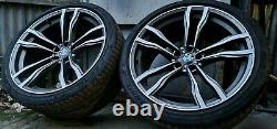 22 Bmw 612m Style Alloy Wheels Pcd 5x120 Gloss Bmw X5 X6 Series Range Rove