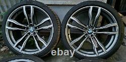 22 Bmw 612m Style Alloy Wheels Pcd 5x120 Gloss Bmw X5 X6 Series Range Rove