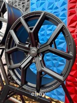 22 Brand New Range Rover Defender Vogue 227 Style Alloy Wheels 5x120 Satin Blac