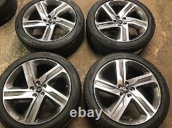 22 Discovery 5 style 5124 diamond cut polished Alloy Wheels And Tyres