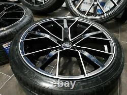 22 Inch Audi Q7 / Sq7 / Q8 / Sq8 / Rs Vorsprung Style New Alloy Wheels & Tyres