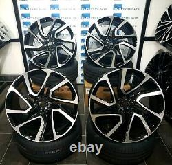 22 Inch Fits Land Rover Discovery 3 / 4 / 5 5052 Style New Alloy Wheels & Tyres