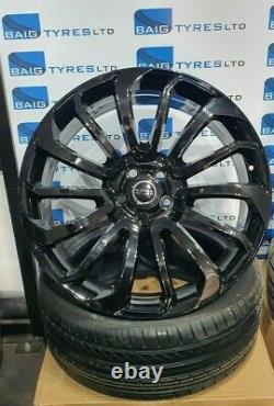 22'' Inch Turbine 7007 Style Fits Range Rover Sport Vogue Alloy Wheels & Tyres