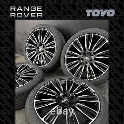 22 Land Rover 9012 Style Alloy Wheels 275/40r22 New Toyo Tyres Sport Vogue