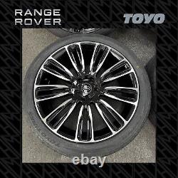 22 Land Rover 9012 Style Alloy Wheels 275/40r22 New Toyo Tyres Sport Vogue