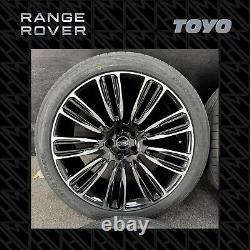 22 Land Rover 9012 Style Alloy Wheels 275/40r22 New Toyo Tyres Sport Vogue