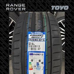 22 Land Rover 9012 Style Alloy Wheels 275/40r22 New Toyo Tyres Sport Vogue