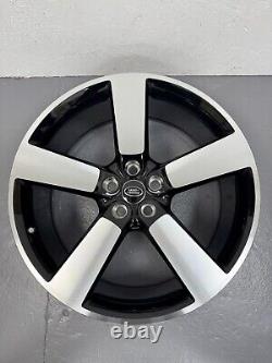 22 Land Rover Defender Style Alloy Wheels 5098 Diamond Cut Gloss Black 111