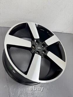 22 Land Rover Defender Style Alloy Wheels 5098 Diamond Cut Gloss Black 111